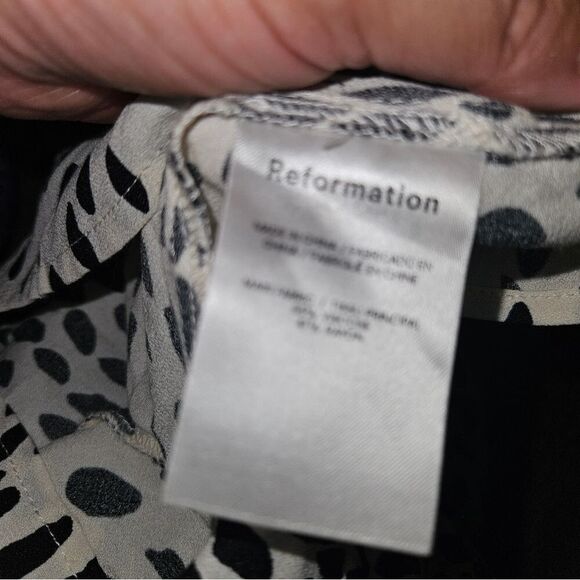 Reformation Ventura Slip Dress in Cheetah - Picture 4 of 8